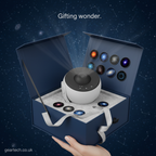 Oszałamiający galaktyką projektor nocnego nieba 360°