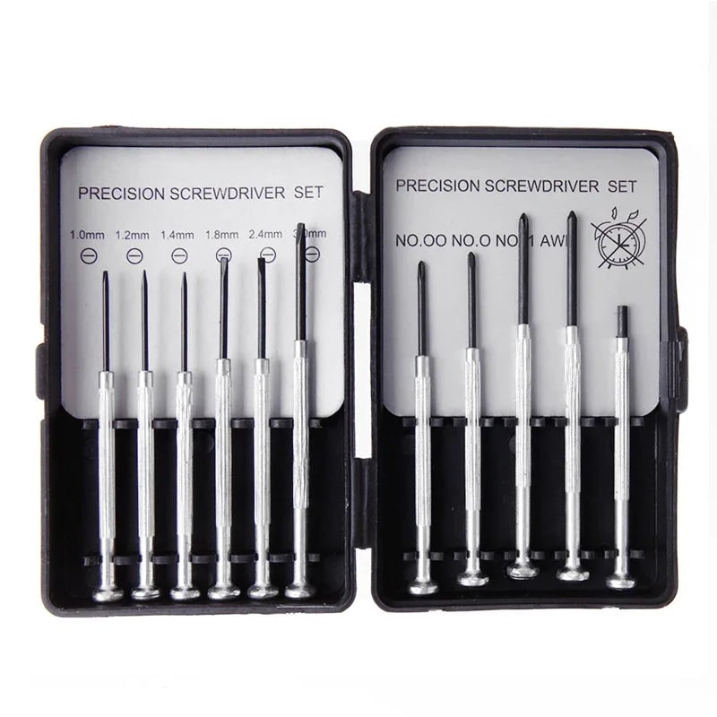 11-Piece Precision Screwdriver Set with Magnetic Tips and Case - Image 7