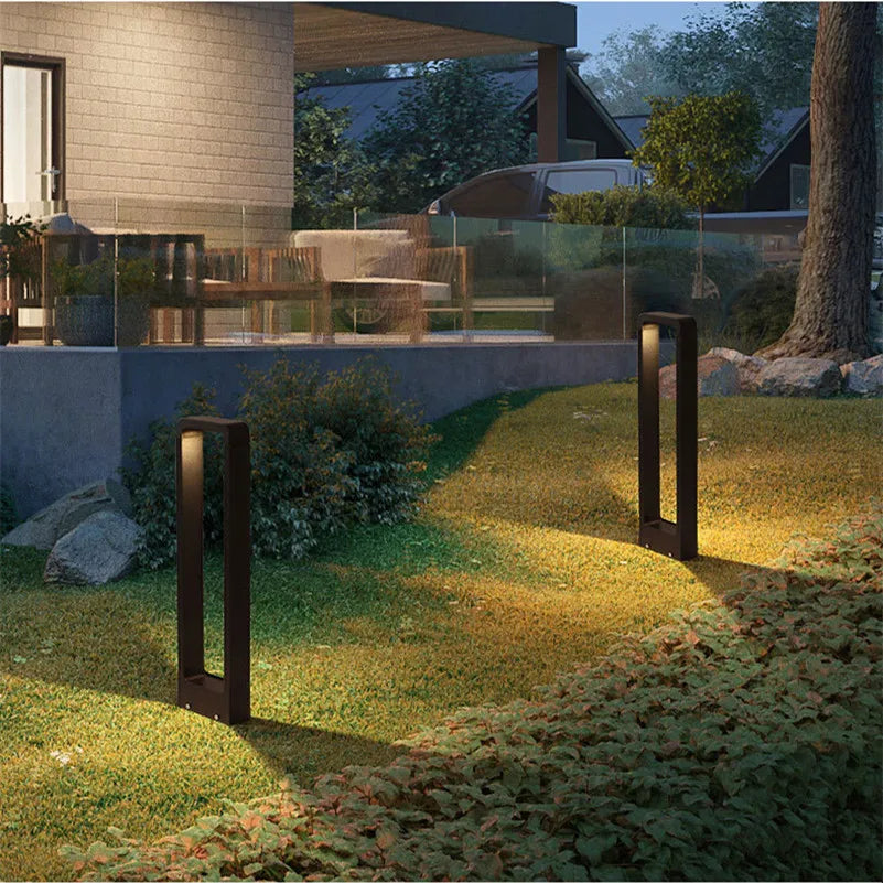 Éclairage extérieur lampe de sol jardin étanche lampe LED pour allées