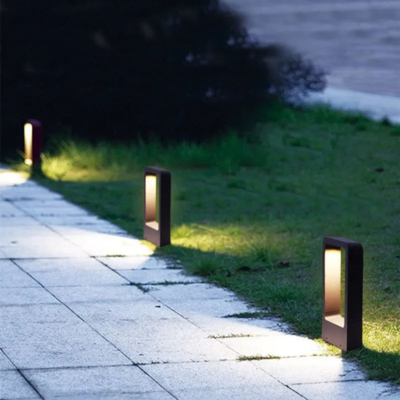 Éclairage extérieur lampe de sol jardin étanche lampe LED pour allées