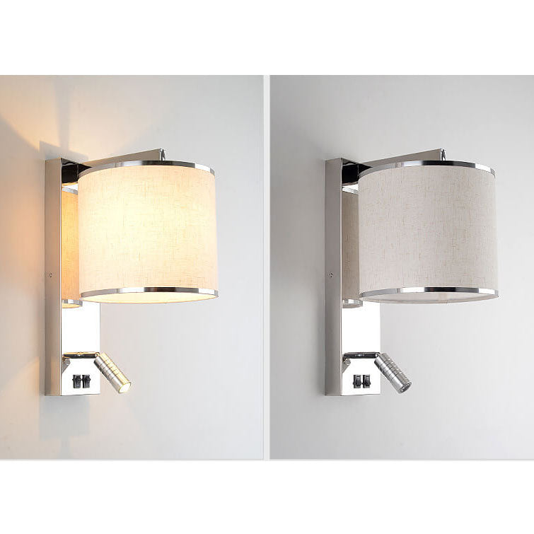 Lampada da parete artistica leggera di lusso a 1 luce in acciaio inox