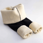 Leggings invernali da donna termici con vita alta