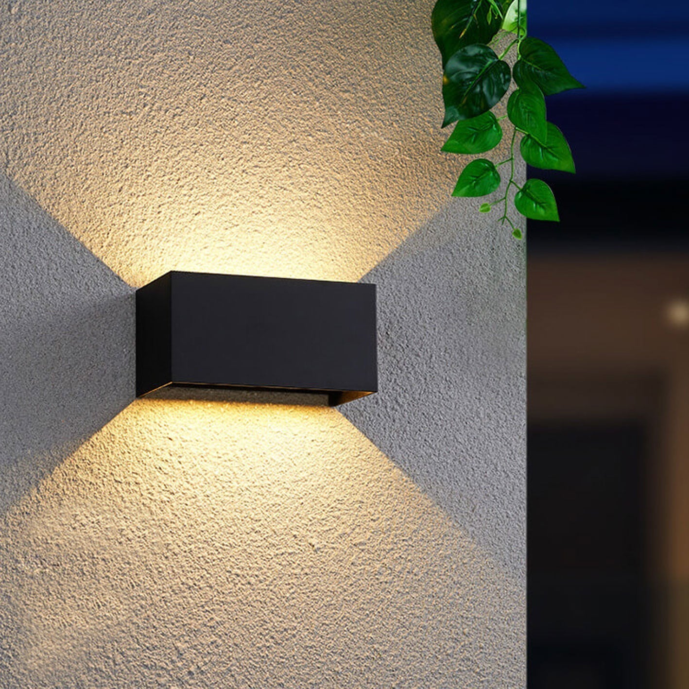 Jasna energooszczędna lampa LED zewnętrzna