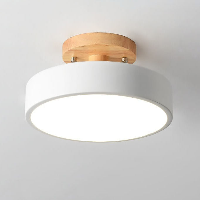 Plafonnier LED scandinave encastré pour intérieur