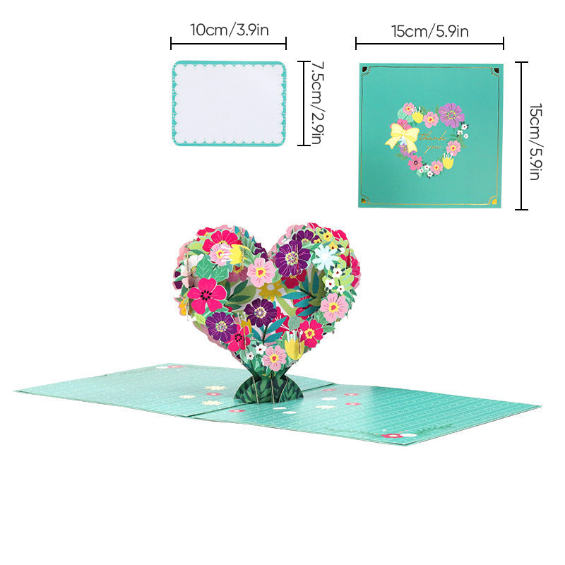Beautiful 3D pop-up card Mother's Day gift