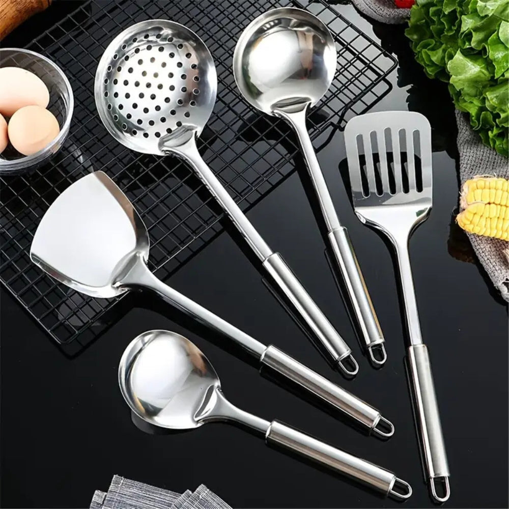 Rust-resistant stainless steel cookware – set of 5 pieces