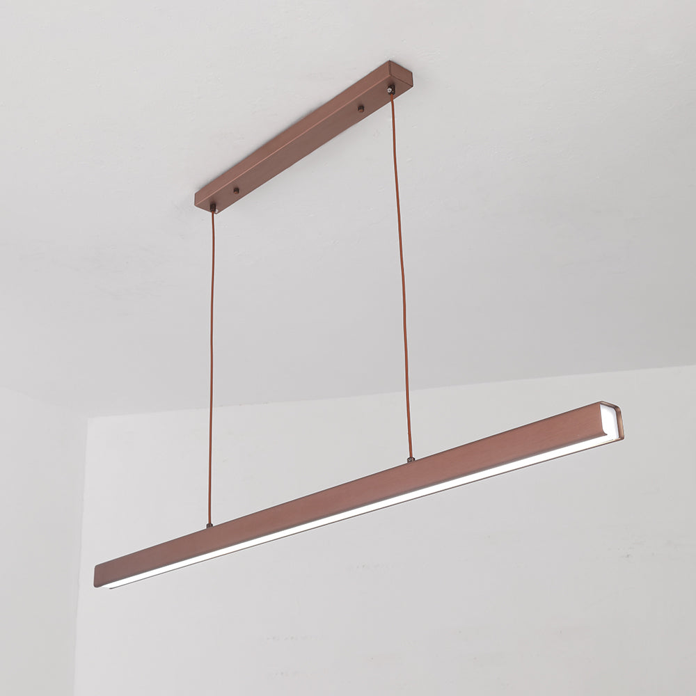 Slim Designer Modern Linear LED Pendant Lamp – Functional Linear Lighting