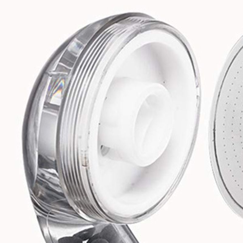 Pomme de douche ronde avec modes de jet réglables