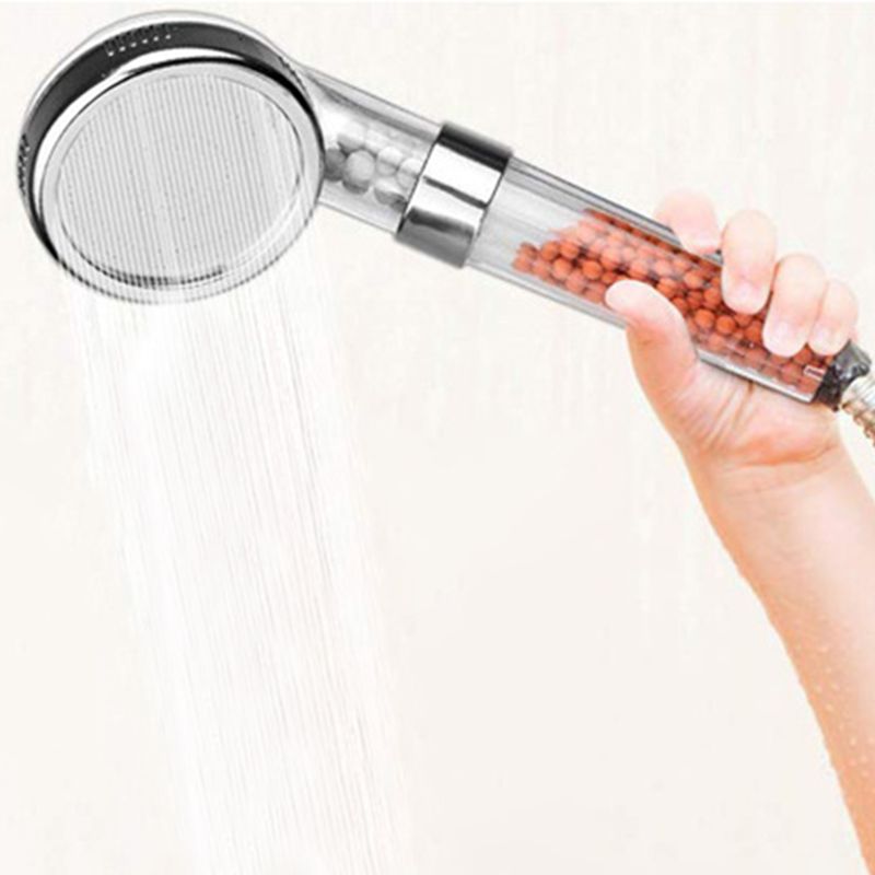 Pomme de douche ronde avec modes de jet réglables