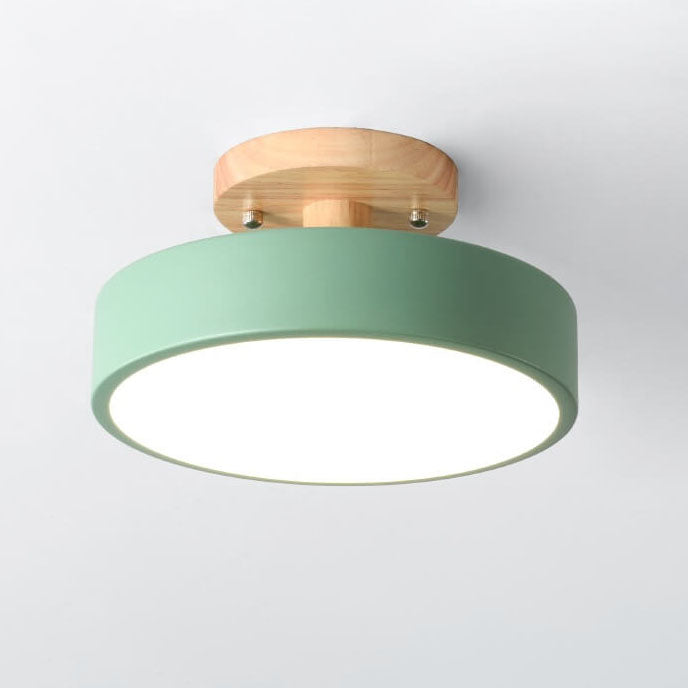 Plafonnier LED scandinave encastré pour intérieur