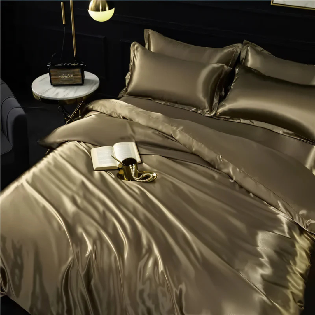 Set di biancheria da letto di lusso morbida e traspirante
