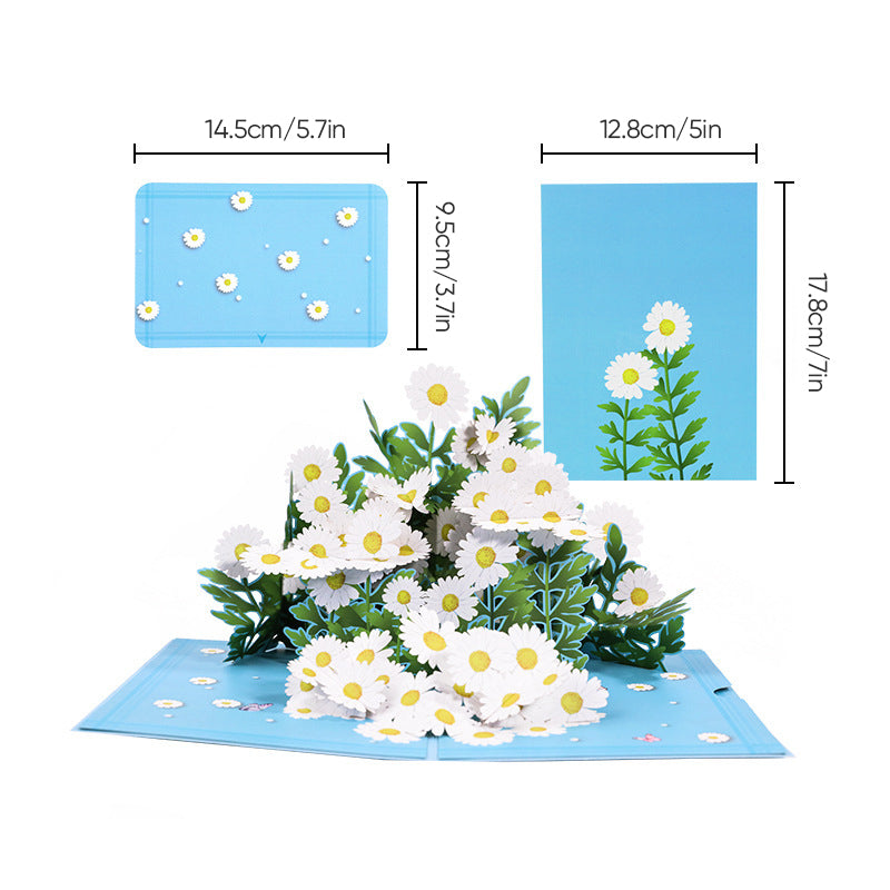 Beautiful 3D pop-up card Mother's Day gift