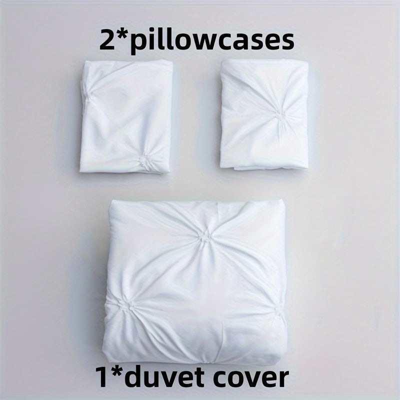 Trwała poszwa na kołdrę pikowana oddychająca - 3 sztuki