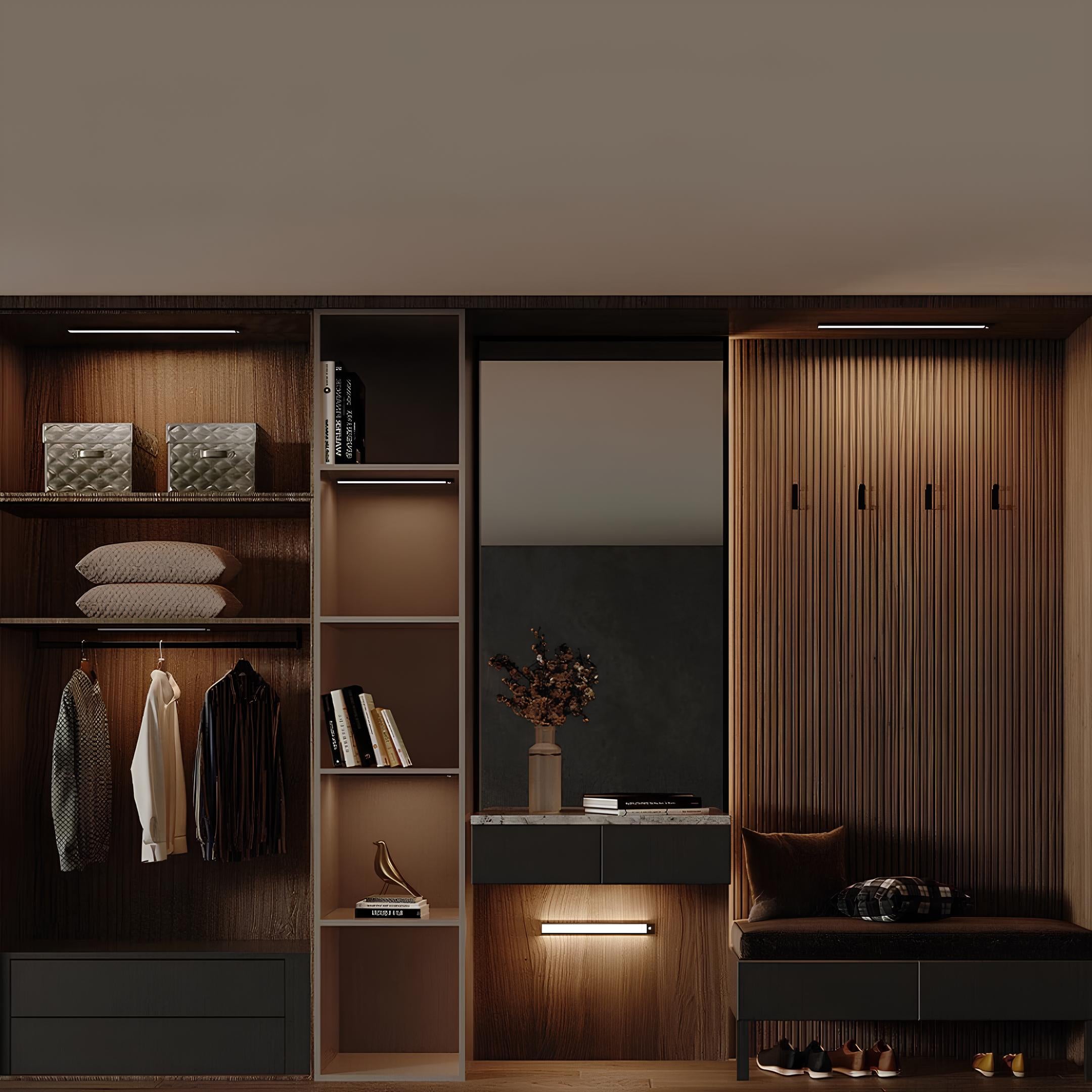 Nowoczesna Lampka Ruchowa – LED magnetyczna podszafkowa