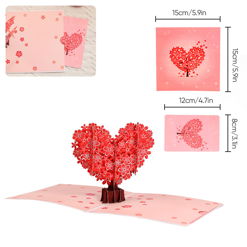 Beautiful 3D pop-up card Mother's Day gift