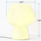 Lampada da notte minimalista a forma di fungo