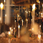Bougies LED modernes flottantes sans flamme