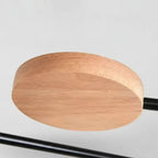 Elegante, moderne Deckenlampe mit handgefertigten Details
