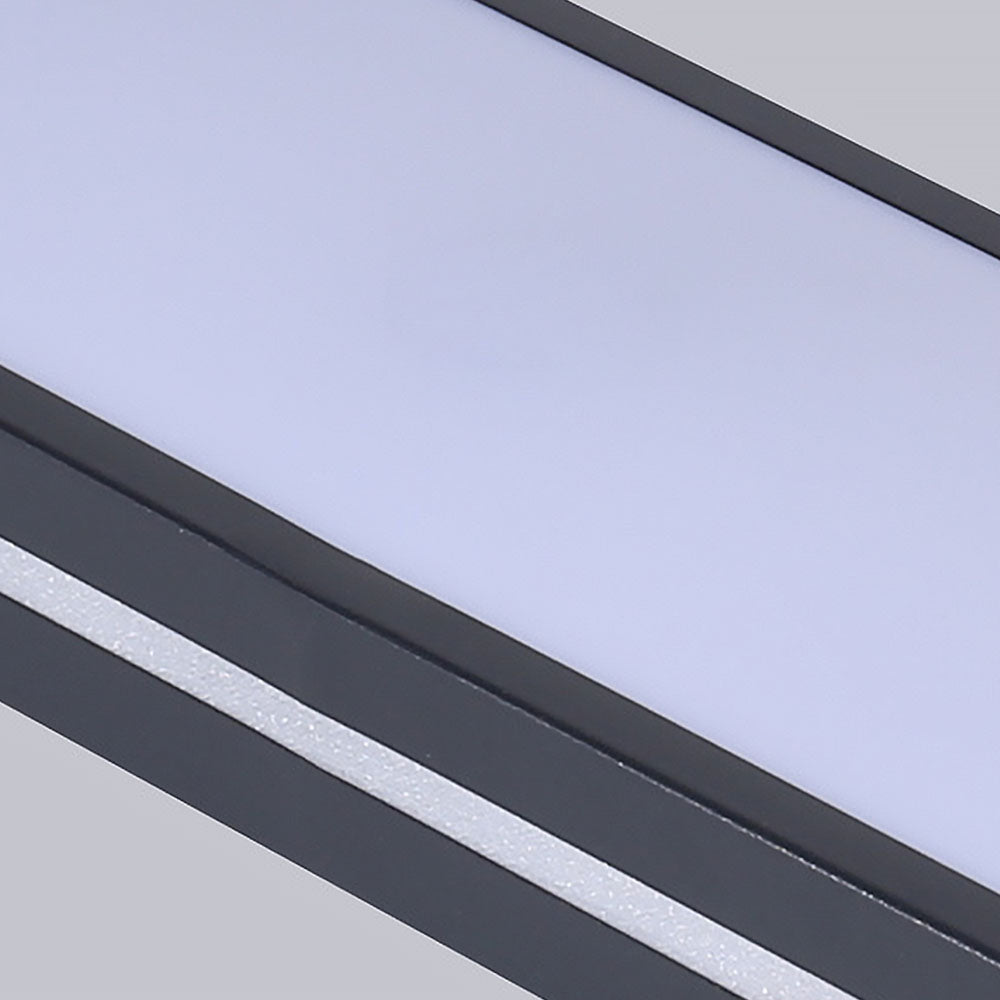 Nordycka minimalistyczna długa lampa sufitowa LED