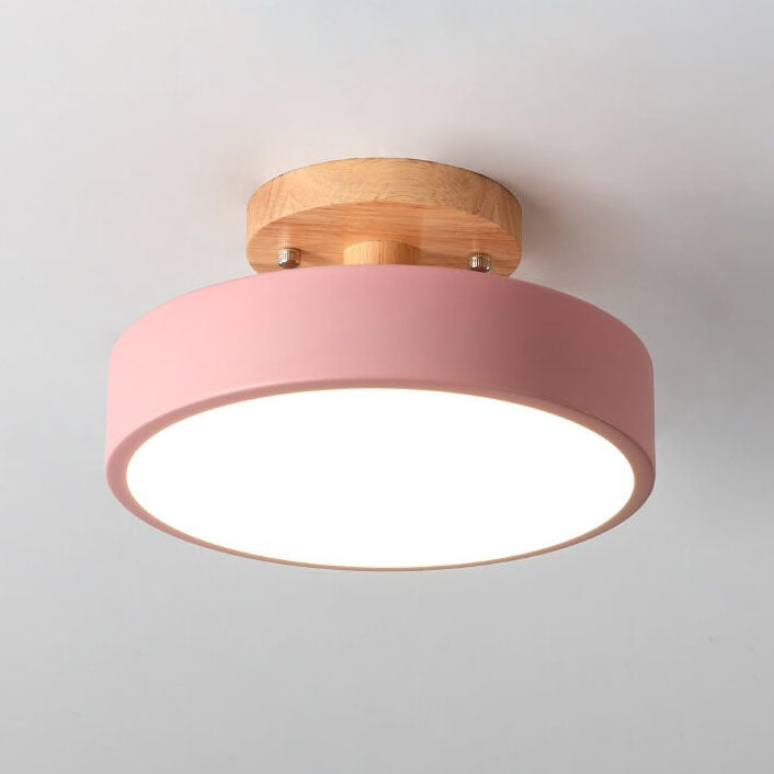 Plafonnier LED scandinave encastré pour intérieur
