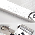 Artistic lightweight luxury 1-light stainless steel wall lamp