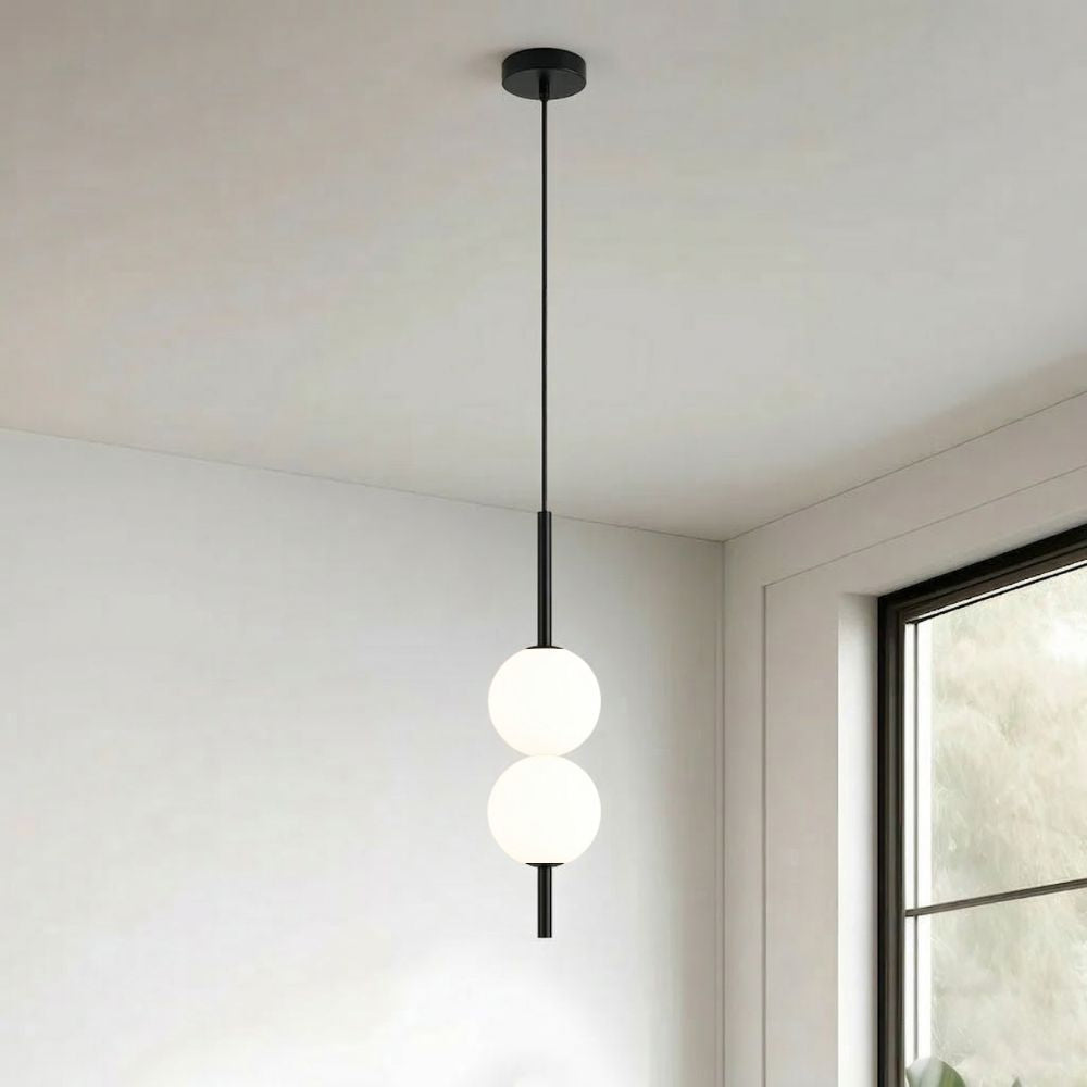 Lampada a sospensione LED da soffitto minimalista in stile scandinavo con lunghezza regolabile