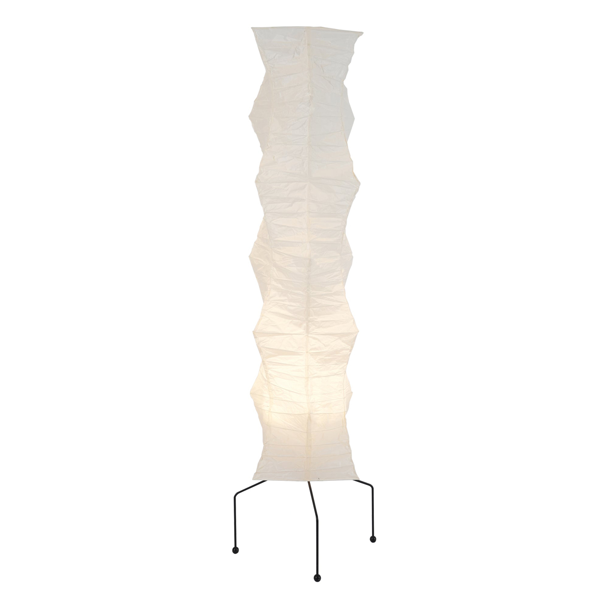 Lampa podłogowa w stylu japońskim Nastrojowe miękkie oświetlenie