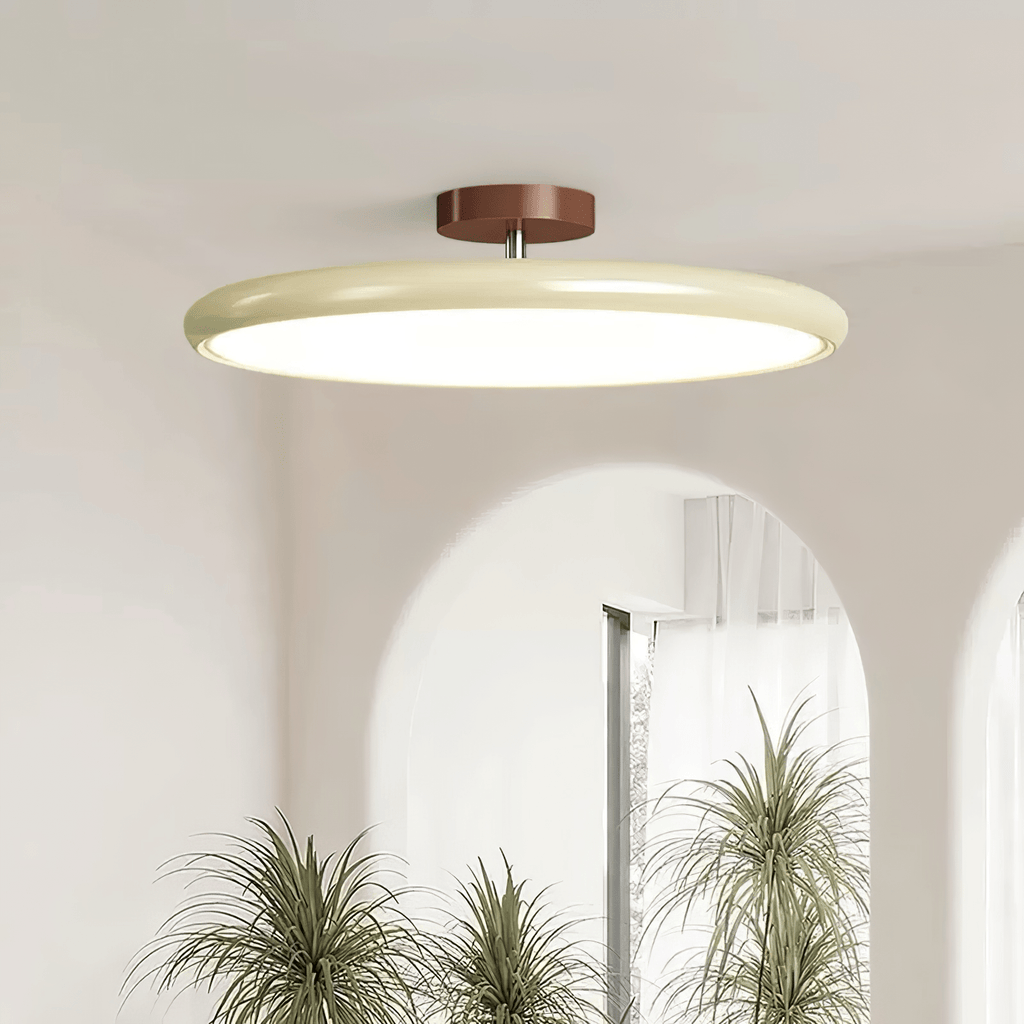 Okrągła Smukła Lampa Sufitowa LED Oprawa Natynkowa