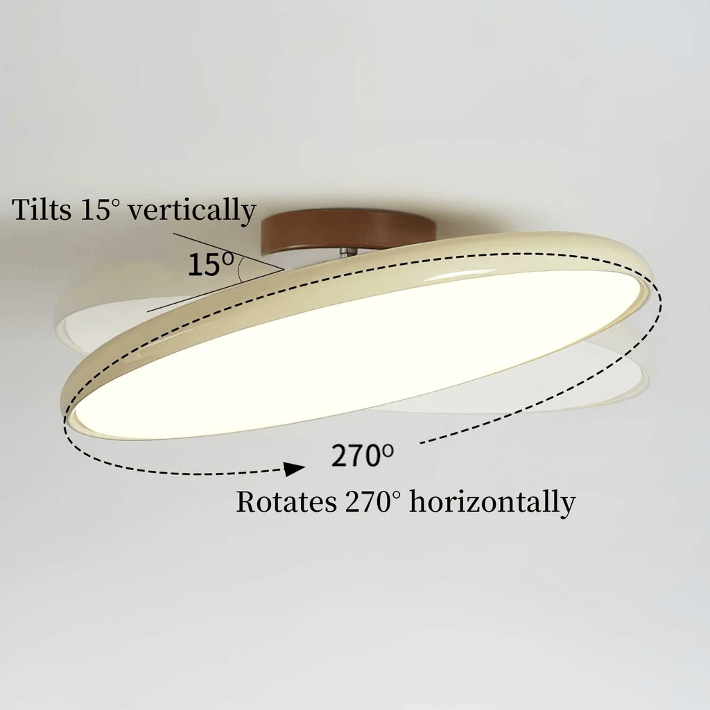 Okrągła Smukła Lampa Sufitowa LED Oprawa Natynkowa