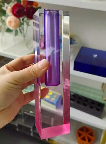 Vaso colorato moderno per la decorazione di piante da interno
