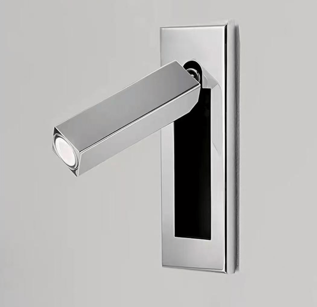 Lampada da notte regolabile da parete con interruttore nascosto
