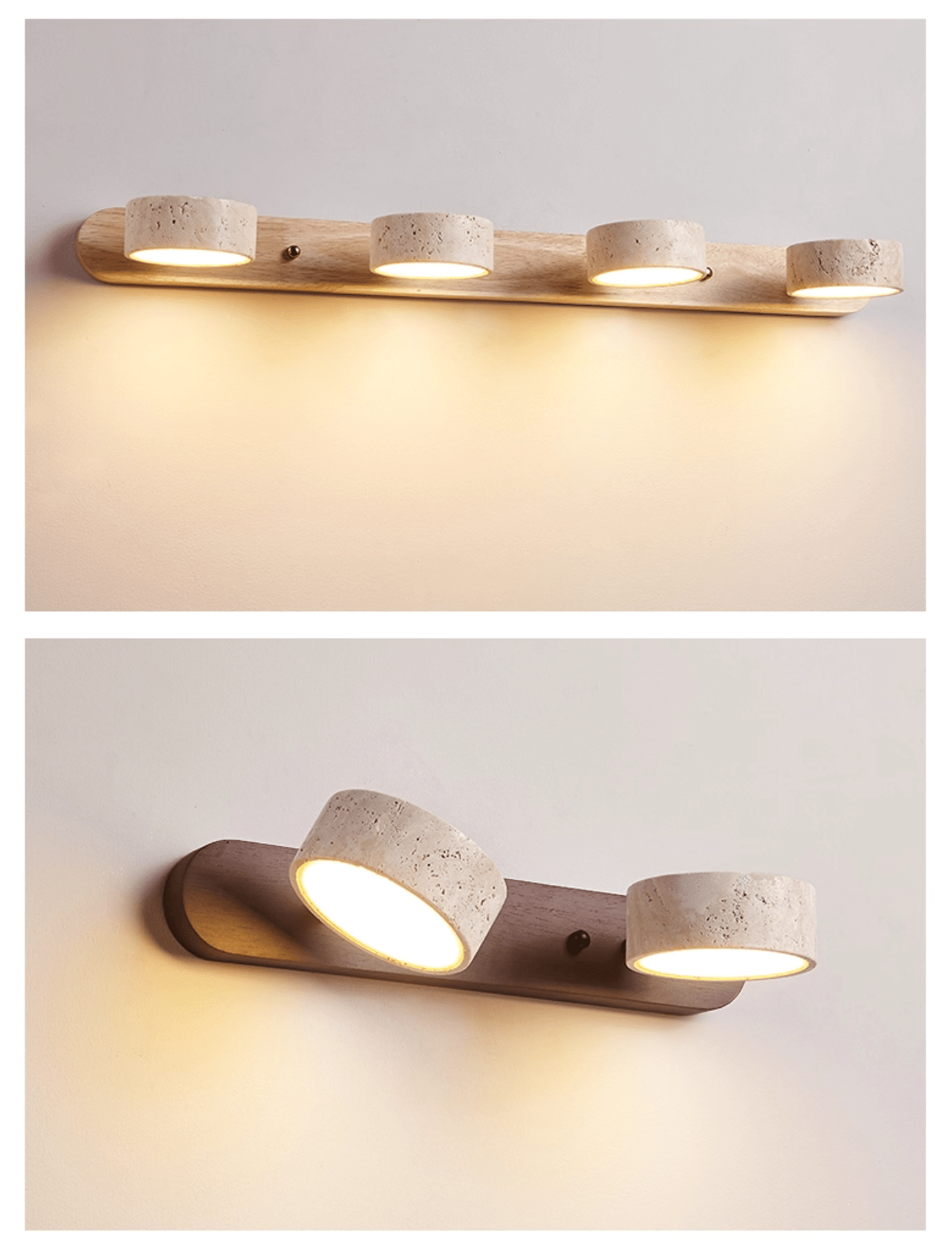 Lampa ścienna LED Dekoracyjne wielopunktowe oświetlenie