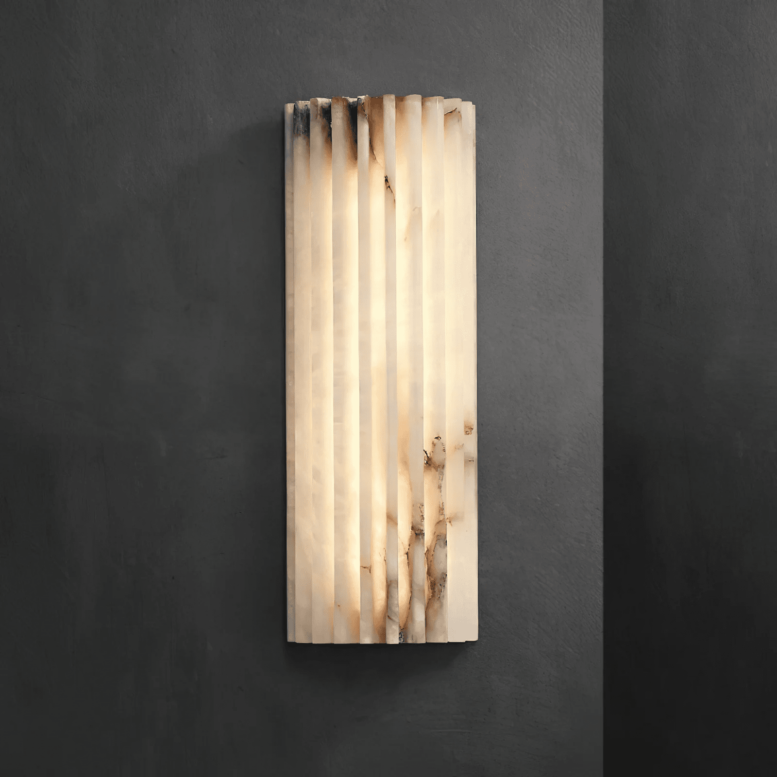 Ästhetische Alabaster-Wandleuchte