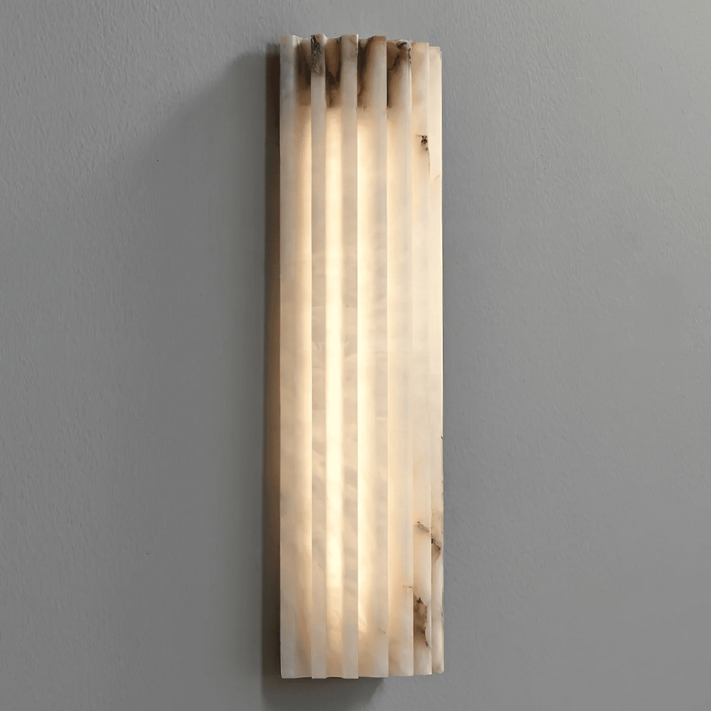 Ästhetische Alabaster-Wandleuchte