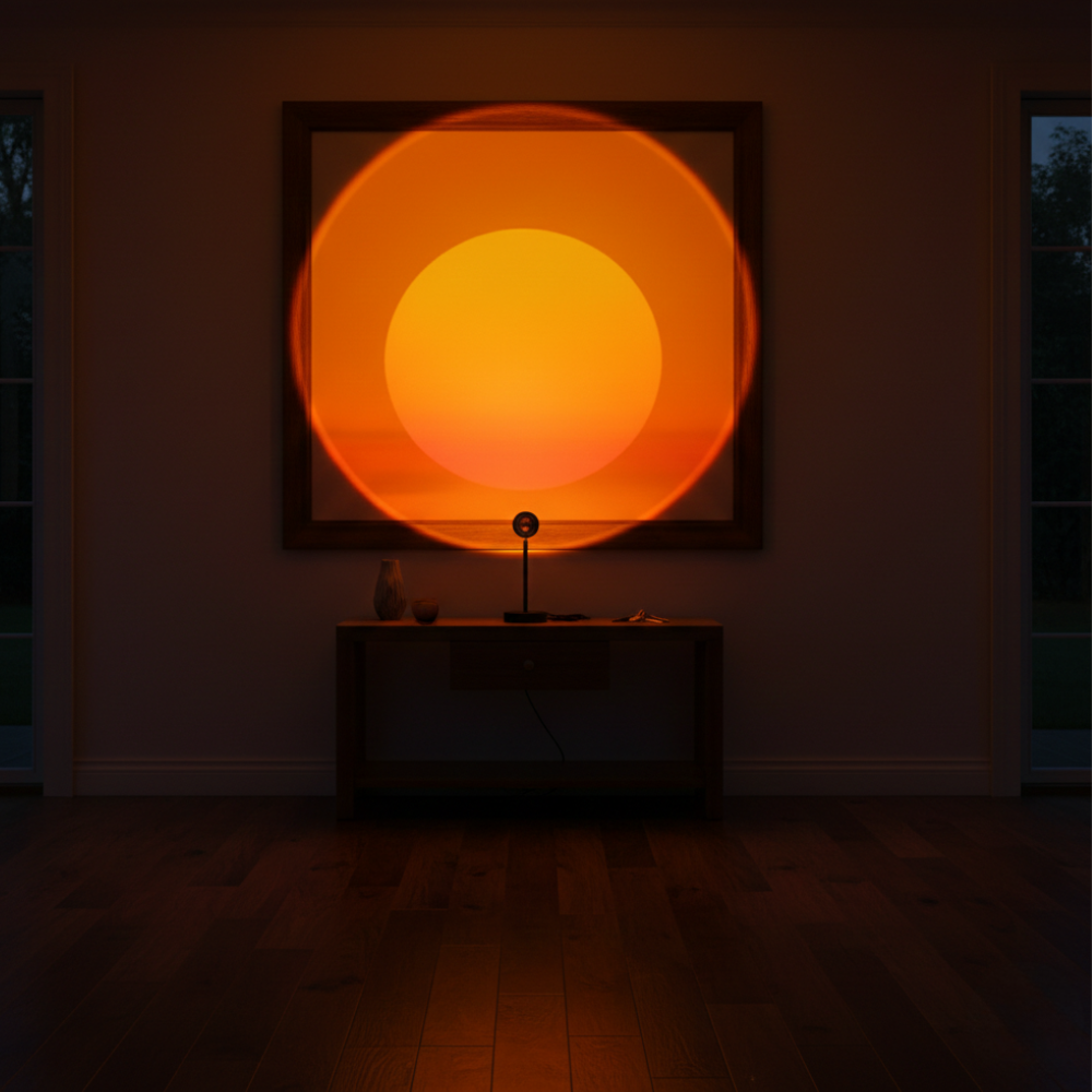 Lampada da tavolo LED Atmosfera al tramonto con regolazione dell’altezza