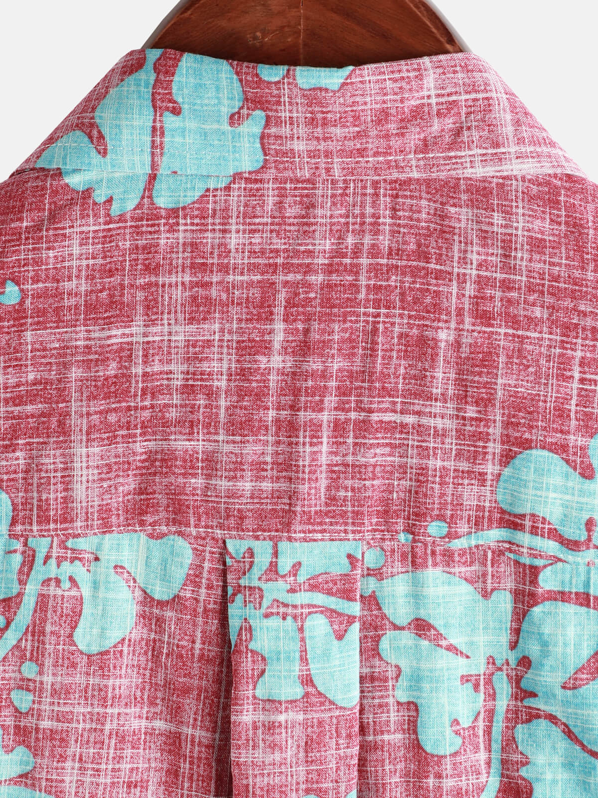 Camicia Estiva da Uomo in Stile Hawaiano con Motivo Floreale e Maniche Corte