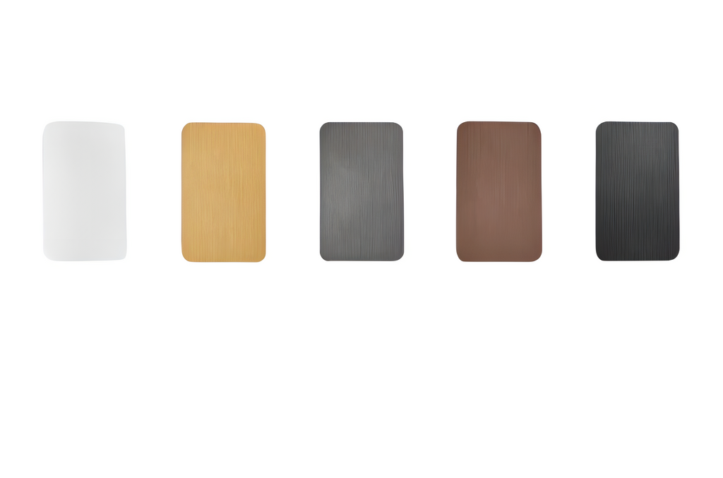 Nowoczesna metalowa lampa ścienna LED prostokątna do wnętrz