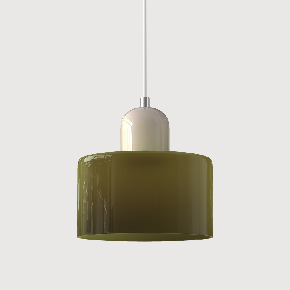 Elongated Halo Pendant Lamp Elegant Interior Lighting