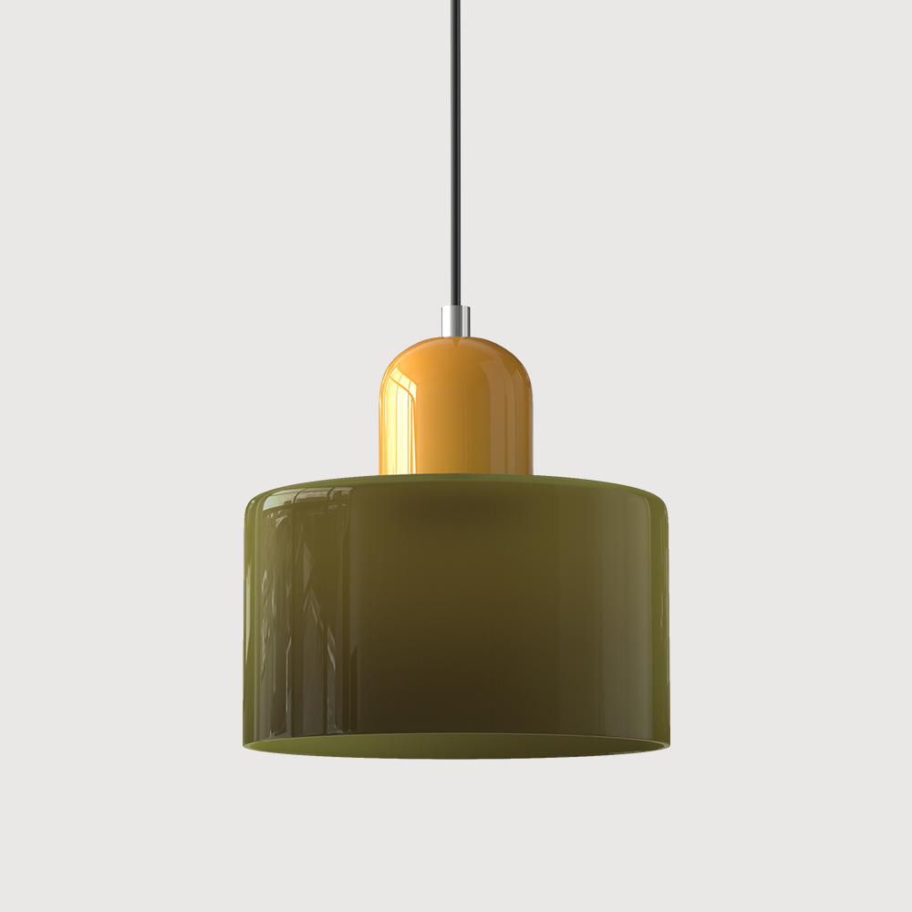 Elongated Halo Pendant Lamp Elegant Interior Lighting