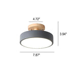 Lampada da soffitto incassata scandinava LED per interni