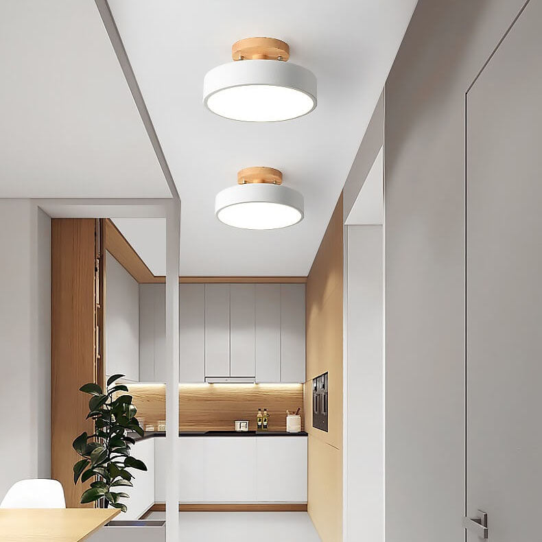 Lampada da soffitto incassata scandinava LED per interni