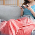 Accogliente coperta riscaldata portatile ricaricabile per casa e viaggio