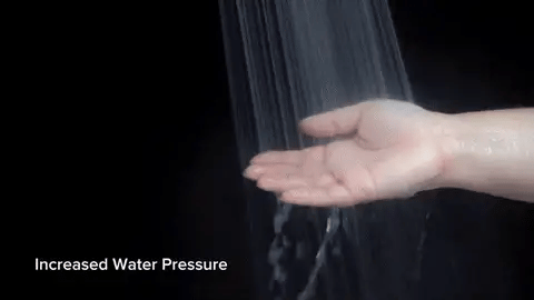 Douche haute pression puissante avec pression d'eau maximale