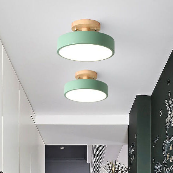 Lampada da soffitto incassata scandinava LED per interni