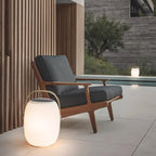 Solarny przenośny kosz LED lampa Wodoodporne oświetlenie zewnętrzne