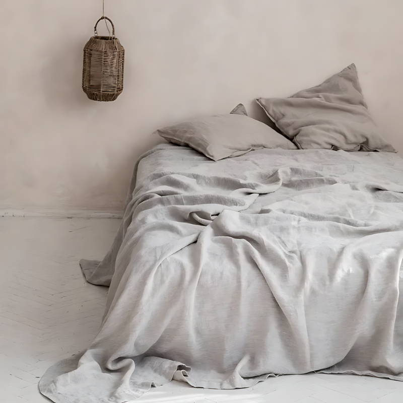Drap respirant pour toutes les saisons, garantissant un sommeil réparateur