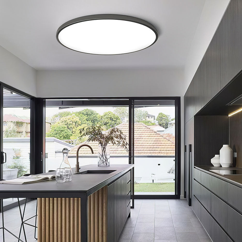 Lampada da soffitto LED rotonda luminosa a montaggio superficiale