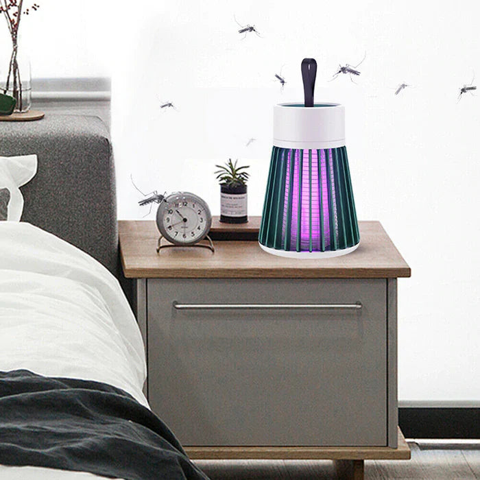 Trappola Elettrica Portatile per Insetti con Luce UV Mosquito Killer