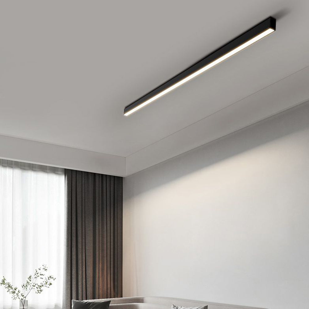 Slim Minimalist Linear Modern LED Ceiling Lamp