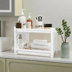 Rectangular Two-Level Countertop Organizer